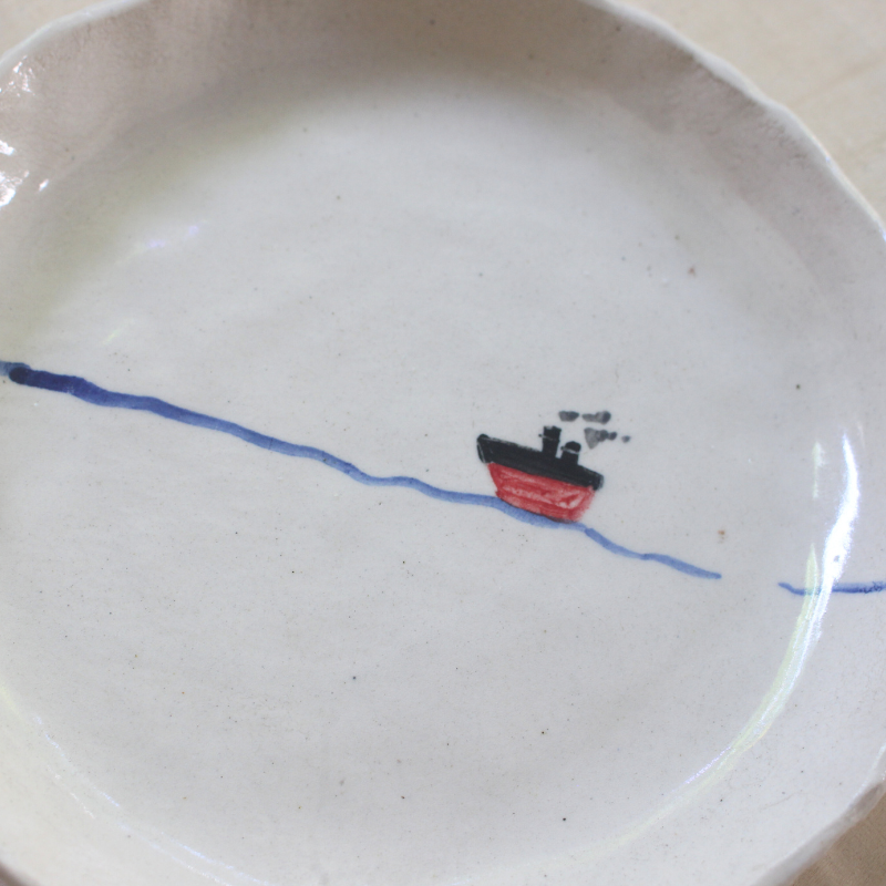 Quarter plate- Cochin ship