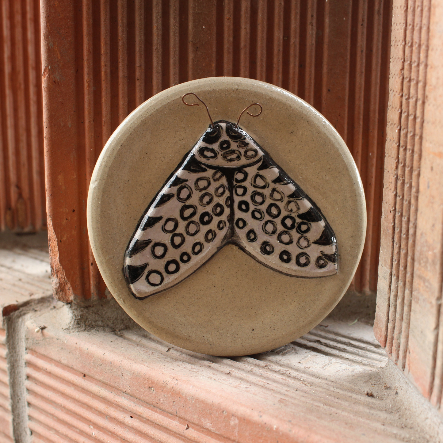 Moth wall decor