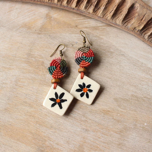 How to make ceramic earrings