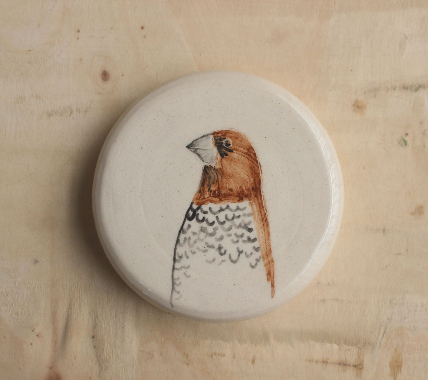 Munia bird wall hanging