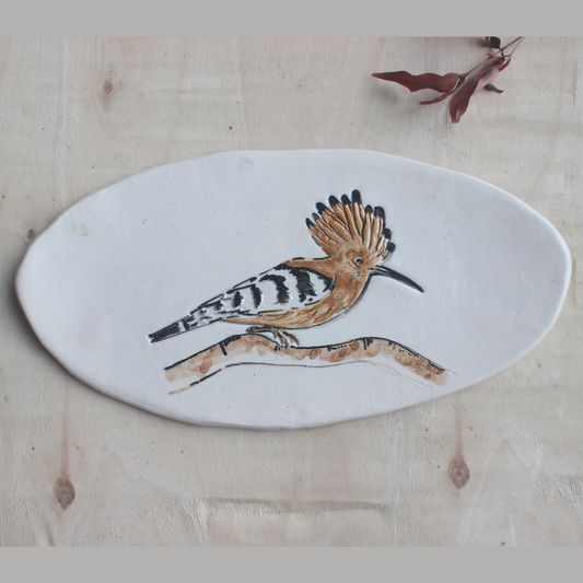 Hoopoe wall hanging