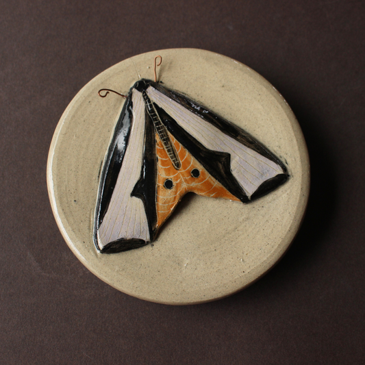 Moth wall decor