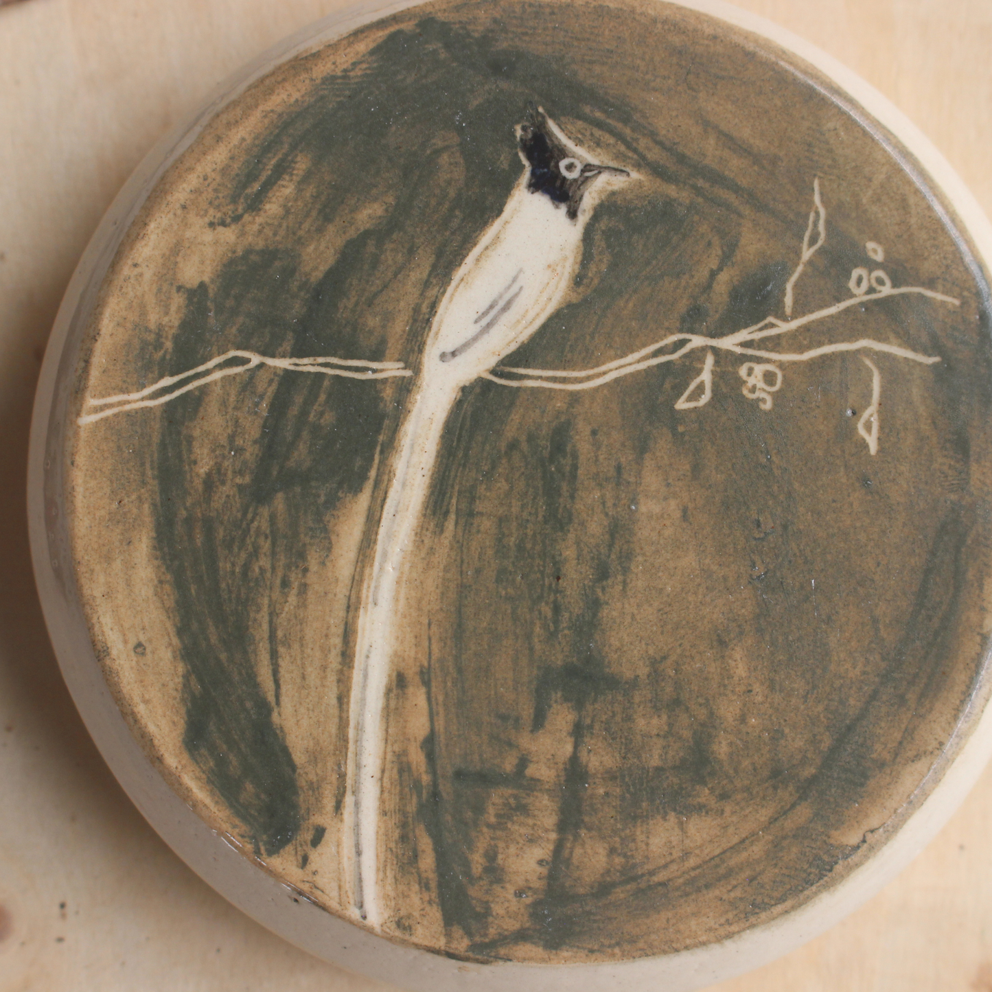 Paradise fly catcher - wall hanging