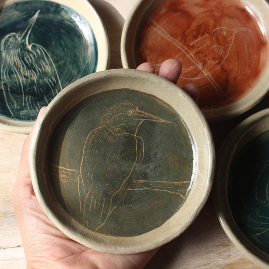 Trinket dish - birds