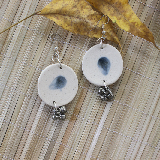 Vattam ceramic earring