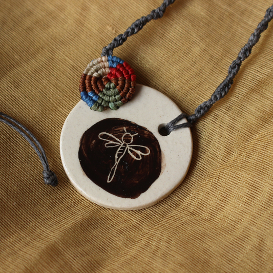 Dragonfly trail pendant