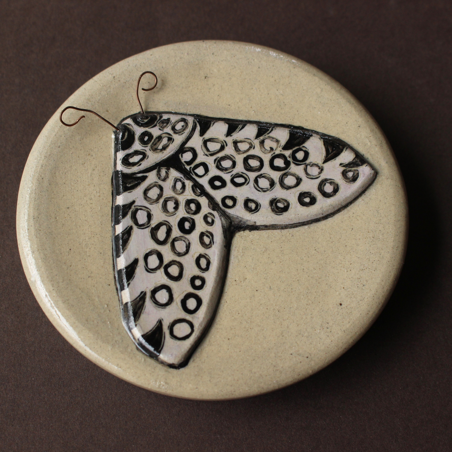 Moth wall decor