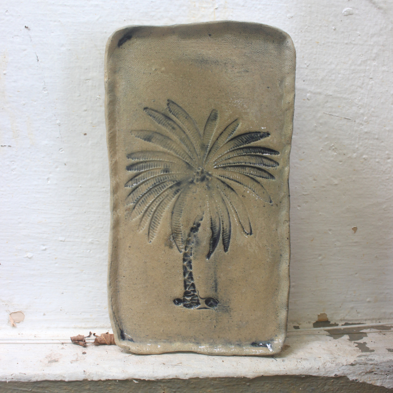 Palm tree tray