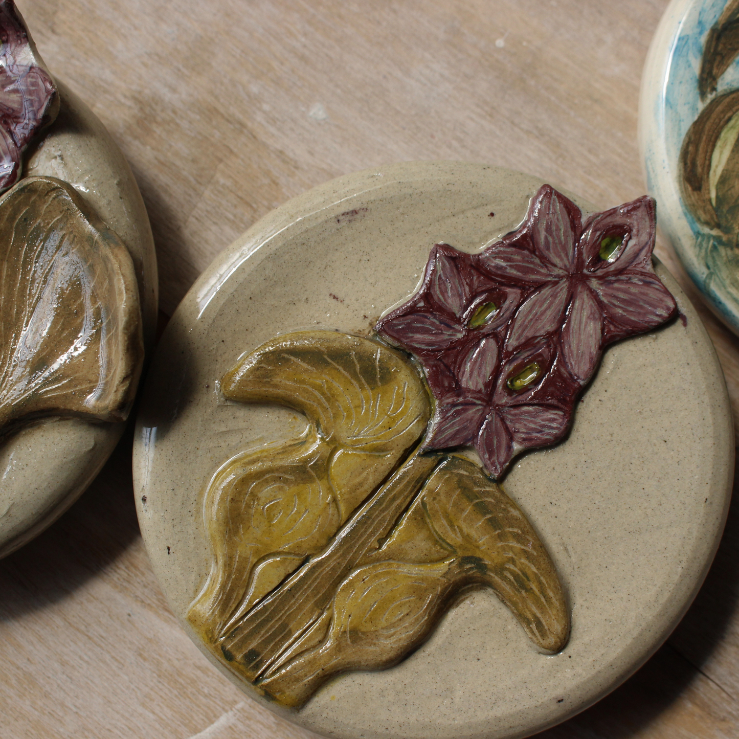 Water plants wall decor