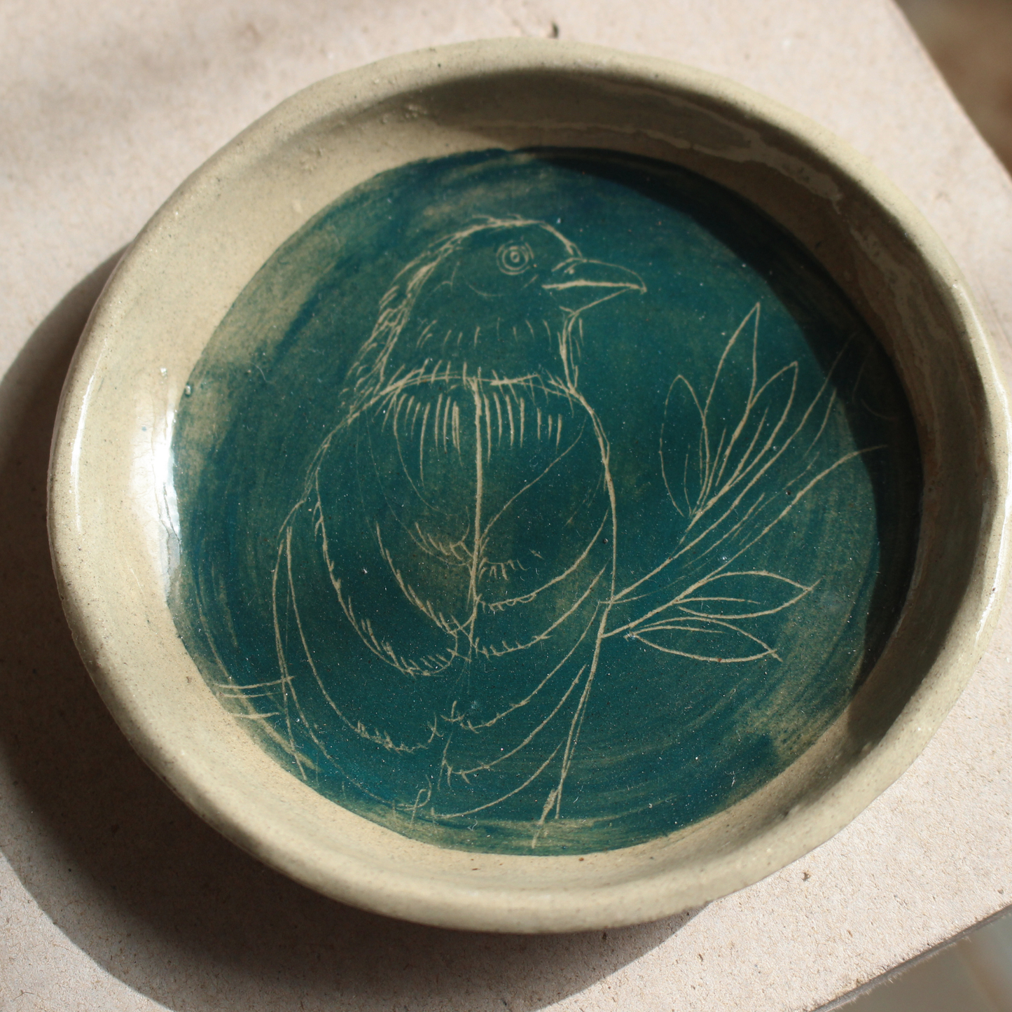 Trinket dish - birds