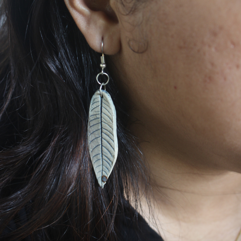 Leaf earrings