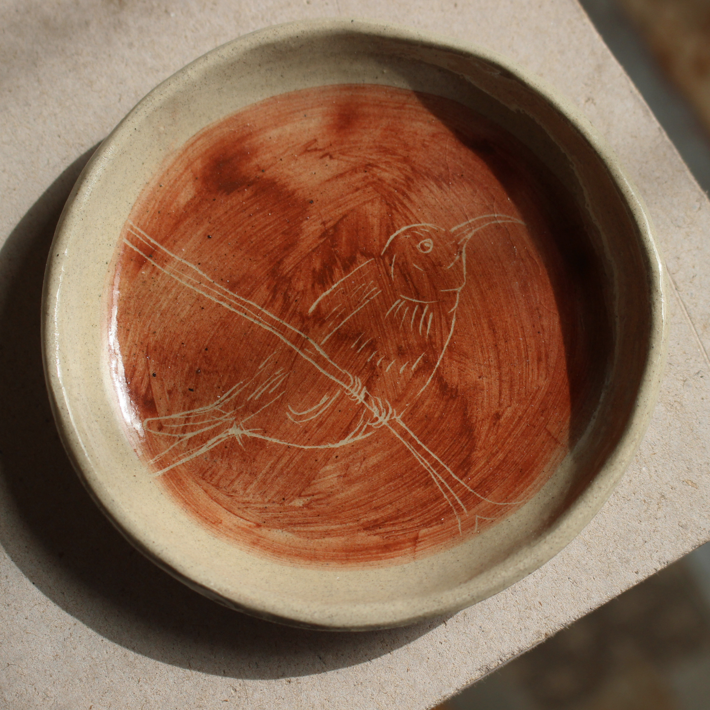 Trinket dish - birds