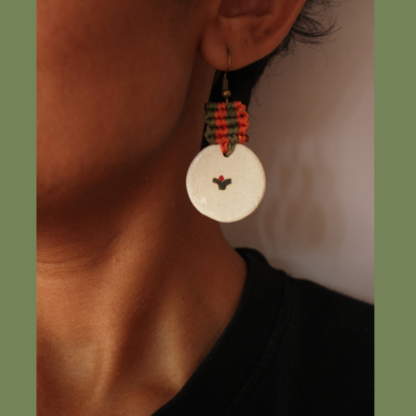 Berry earrings