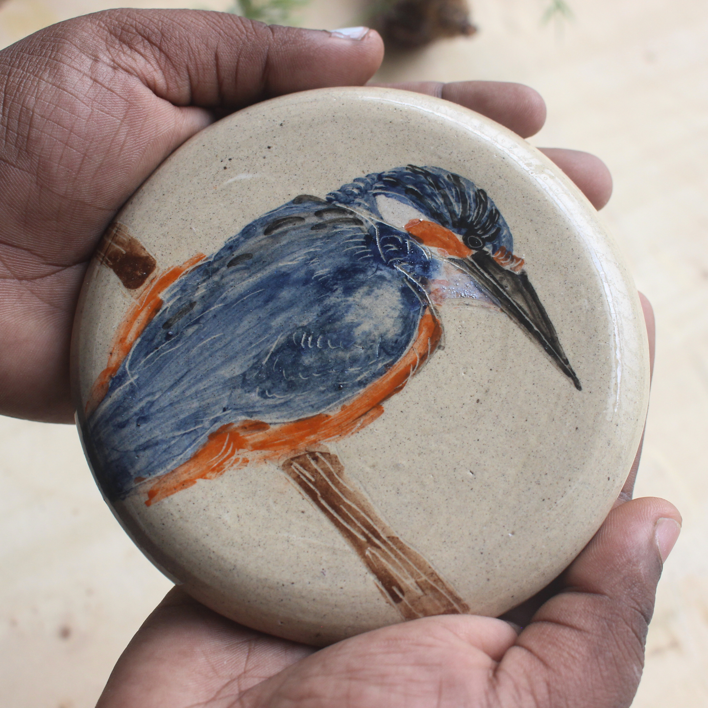 Kingfisher- wall hanging