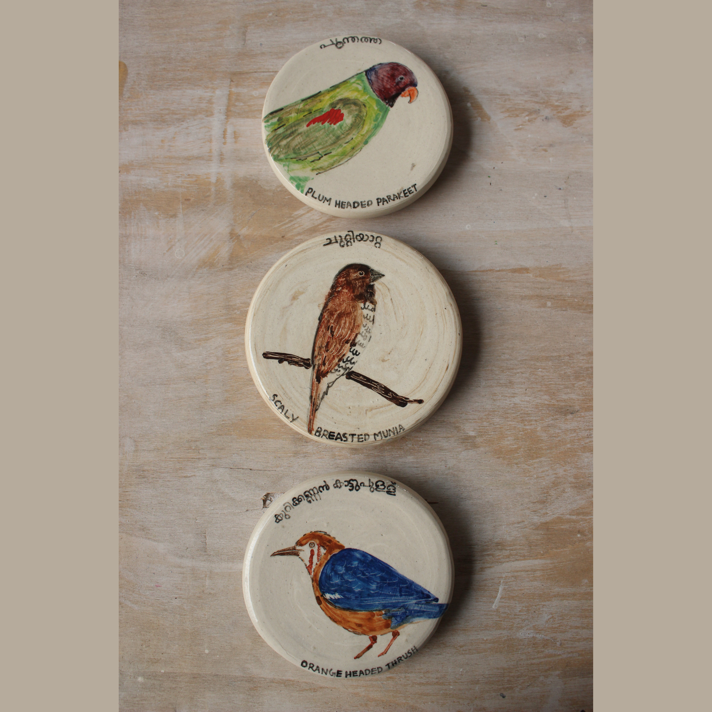 Bird wall decors